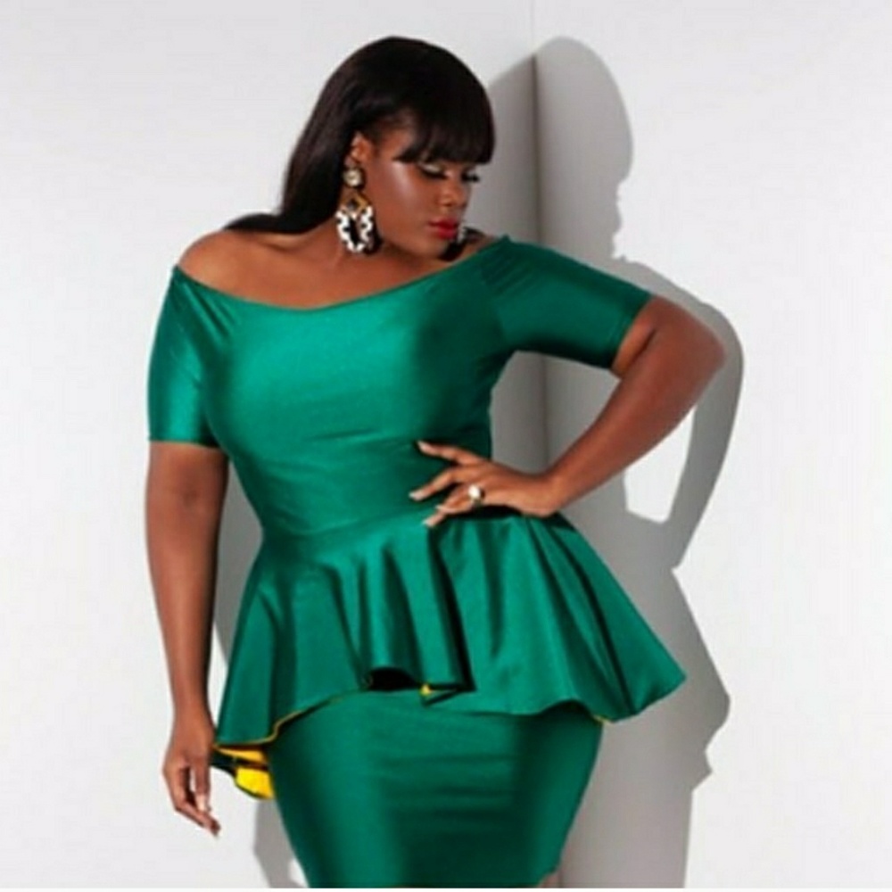 Peplum dress
